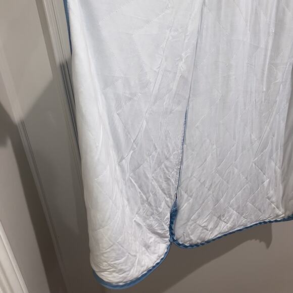 KYTE BABY Sleep Bag Sack 1.0 Tog Blue Large 18-36 Bamboo Zip Insulated Swaddle - Picture 6 of 6